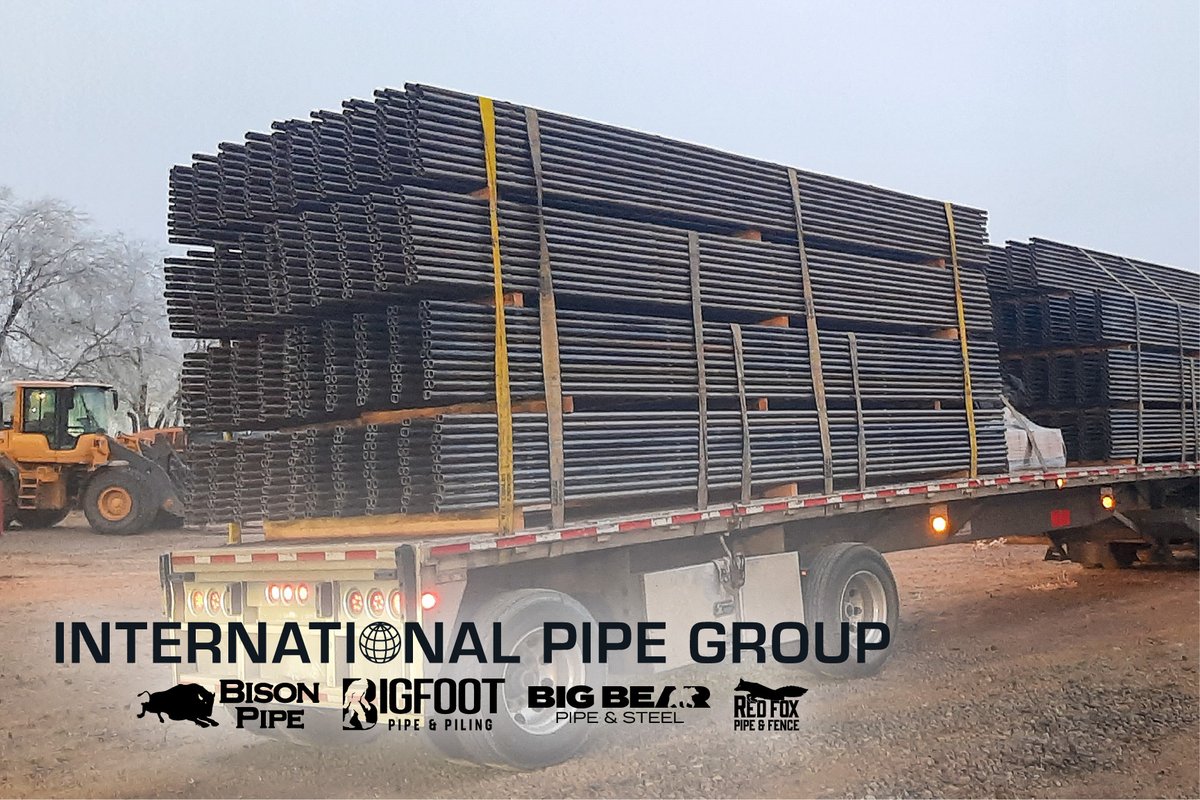 BisonPipe's tweet image. We stock hundreds of panels. No waiting! Call us at (208) 324-2142 to get your order rolling!
#BisonPipe #SteelFence #SteelGates #SteelPipe #PipeYard