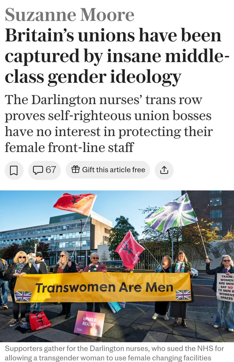 DarlingtonUnion's tweet image. Delighted how much coverage the case and issue is getting. It is time for new unions
telegraph.co.uk/news/2026/01/1…