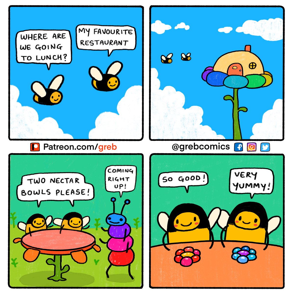 GrebComics's tweet image. 🐝