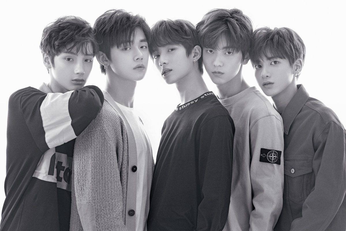 About_TXT_'s tweet image. It's been 7 years since all 5 TXT members has been introduced.