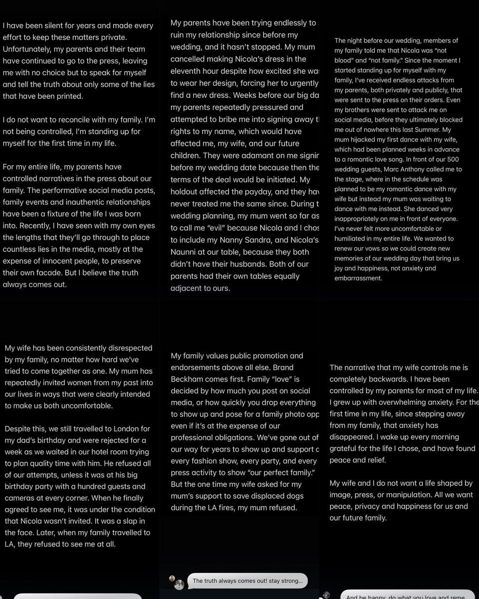 idextratime's tweet image. 🚨 BREAKING: Anak dari David Beckham, Brooklyn Beckham secara mengejutkan melontarkan pernyataan emosional yang menyerang orang tuanya. 🤯🔥

Brooklyn mengaku TIDAK ingin berdamai dan memilih bicara jujur setelah bertahun-tahun merasa dikontrol. 

Beberapa poin yang ia bicarakan:…