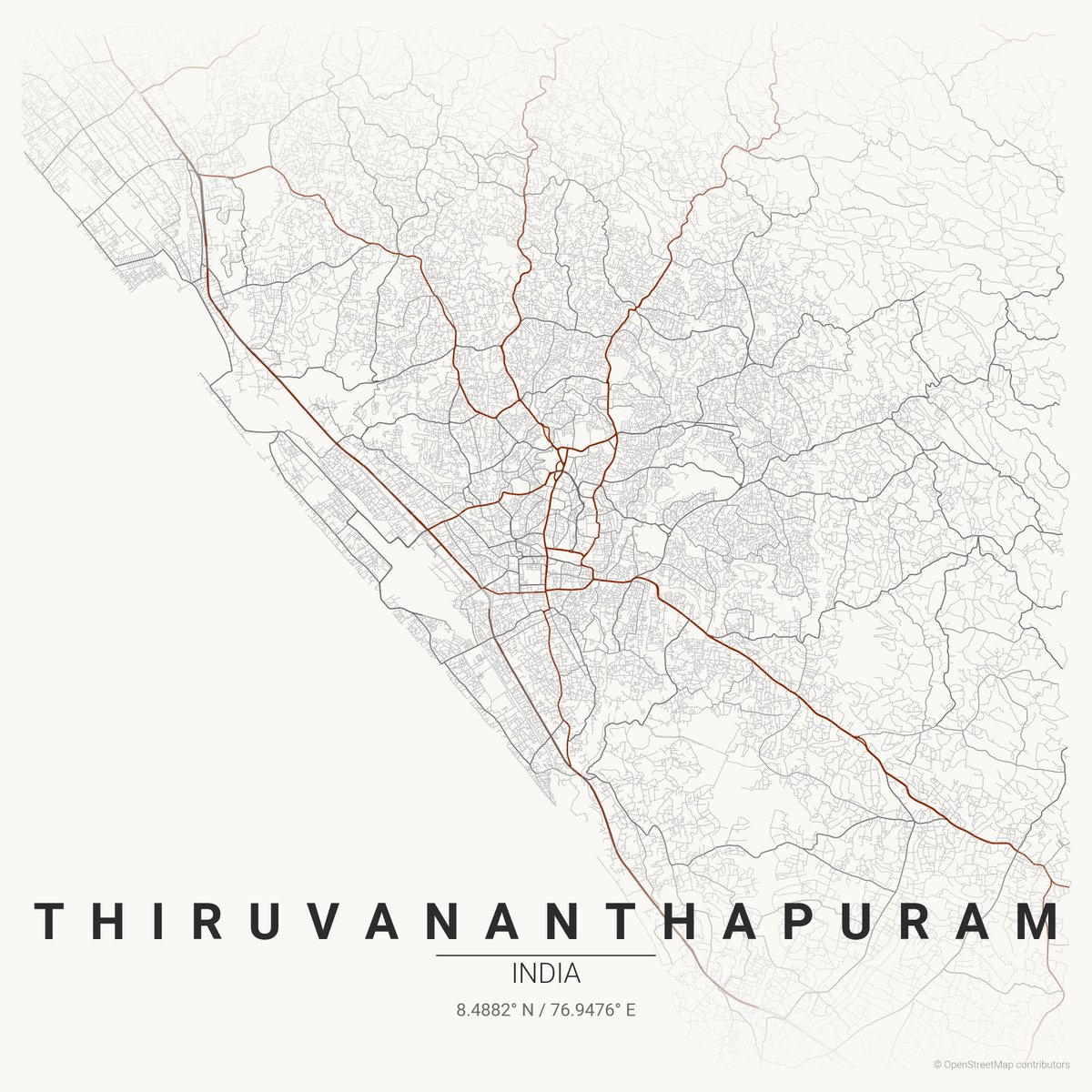 all_awry's tweet photo. #Thiruvananthapuram #Kerala #India #OpenStreetMaps
Made this image with the wonderful gem that is https://t.co/bSJbU3Zg1m https://t.co/8CZMe8rnQT