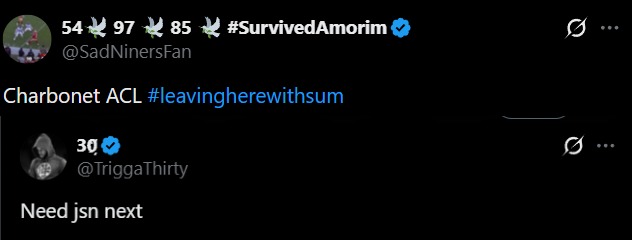 hawkmania4's tweet image. Dear #49er fans,

Please banish these two from your community.