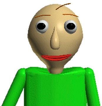 Concept art Adachi fucking looks like baldi bro