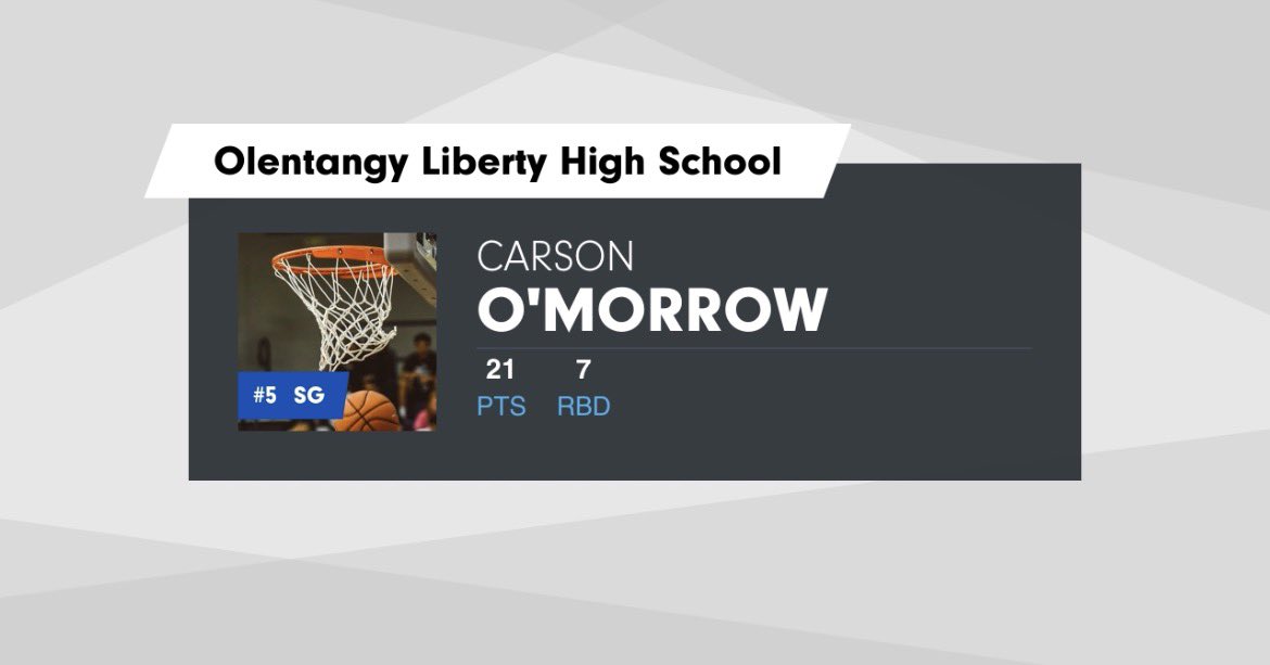 Carson O'Morrow tweet media