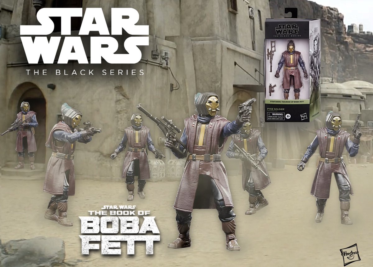 ToyWanderer's tweet photo. ⚡️AMAZON⚡️DEALS⚡️
Star Wars Black Series
(Star Wars: The Book of Boba FETT)
Pyke Soldier
💥 ~ $16.73 ~ 💥
https://t.co/m6PkyyoFf0
#ad #starwars #starwarsblackseries #swbs #actionfigures #actionfiguredeals https://t.co/6YrotTHOcK