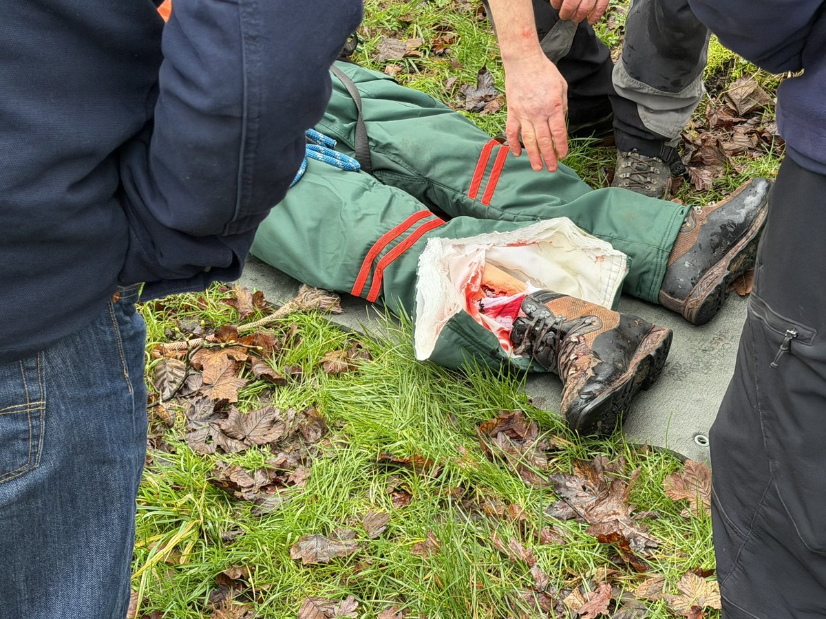 ArielTreeCare's tweet photo. Today all of the Team from Ariel Tree Care  have been on the First Aid course provided by Realism Training. What a fantastic course covering industry related injuries and accidents. Hopefully we don’t have to use the knowledge any time soon but it’s definitely worth knowing. https://t.co/sIM5HJQOP3