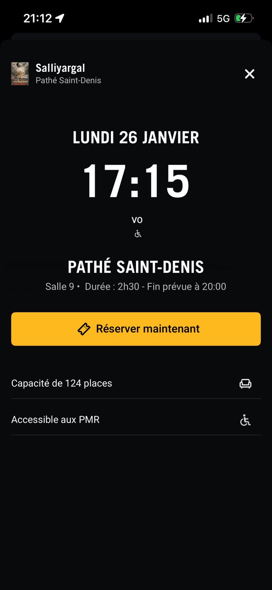 Le film SALLIYARGAL repassera en salles dans pas mal de ciné d’après ce que je viens de voir sur Pathé donc si vous l’avez raté en salle et bah pas de panique il est de retour :)