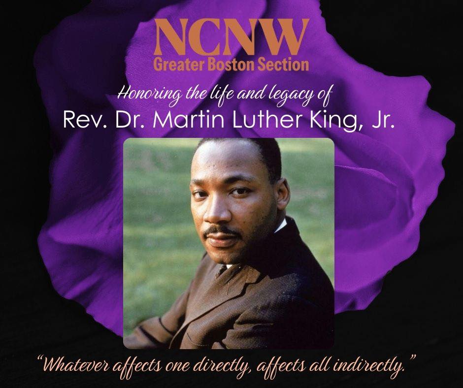 gbs_ncnw's tweet image. The Greater Boston Section of the National Council of Negro Women honors the life &amp;amp; legacy of Dr. Martin Luther King, Jr. Today, we remember that each act of service, big or small, creates a ripple of change.
#MLKDay #MLK2026 #MLKDayOfService #MLKWeekend @NCNWHQ