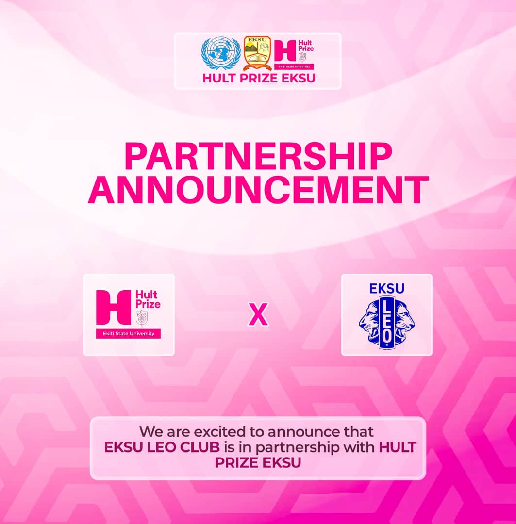 EksuHultprize's tweet photo. Partnership! Partnership!! Partnership!!!
Hult Prize EKSU is partnering with Investment Club Ekiti State University and EKSU Leo Club
#hultprize #Partnership #icesu #eksuleoclub https://t.co/nryDeA4f2U