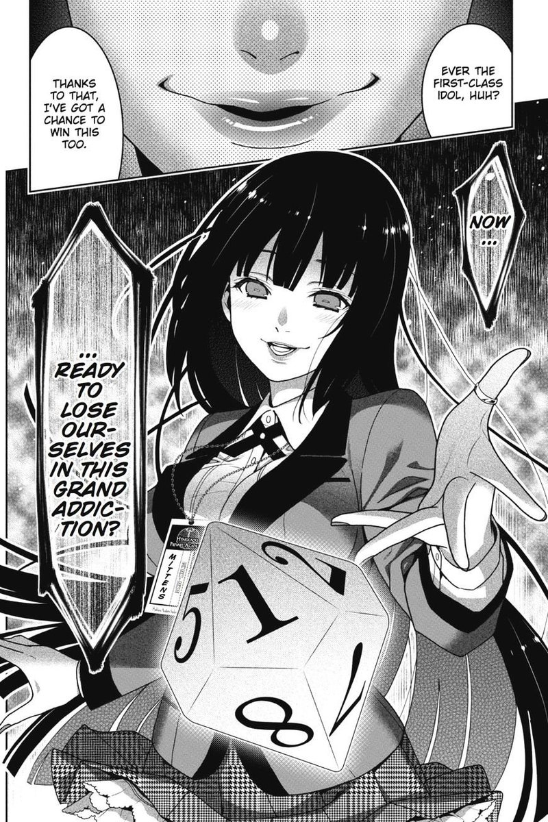 Best kakegurui character designs right here. These four are imo the best designed in the whole manga