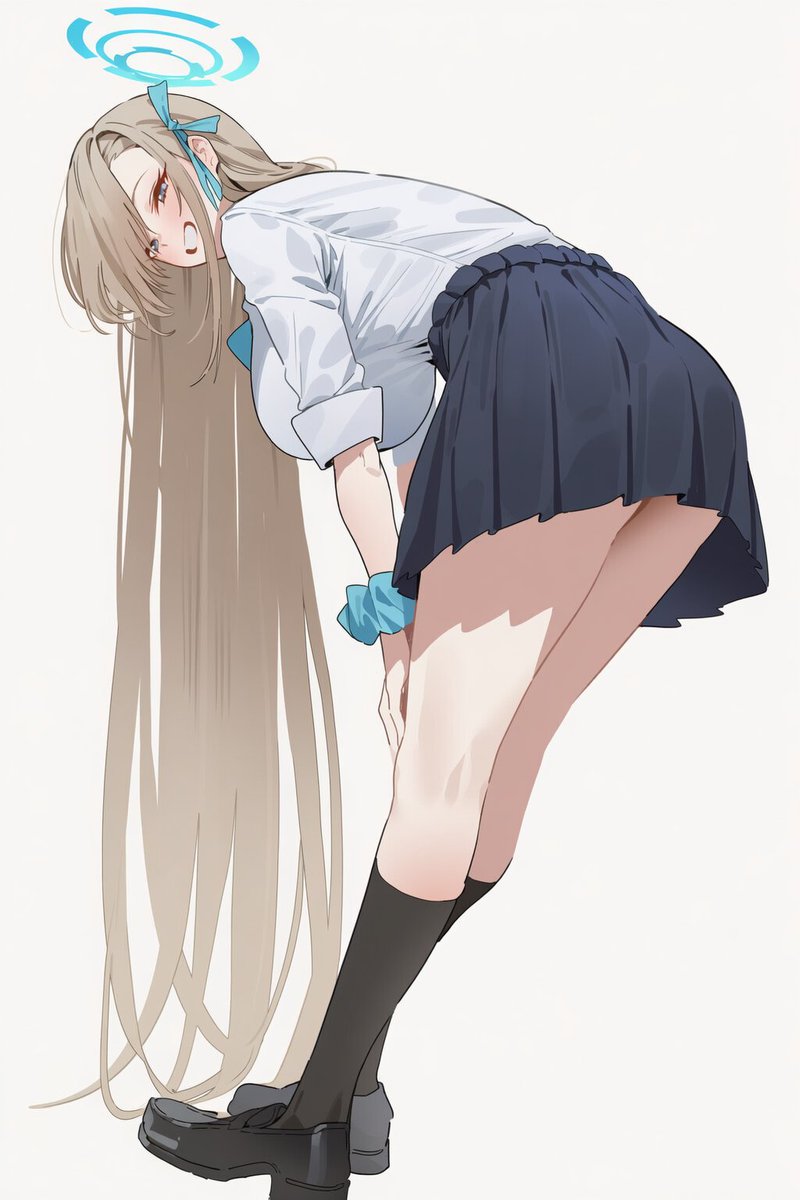 Ai_Paruwa's tweet image. Asuna / アスナ SFW 
#ブルアカ #BlueArchive