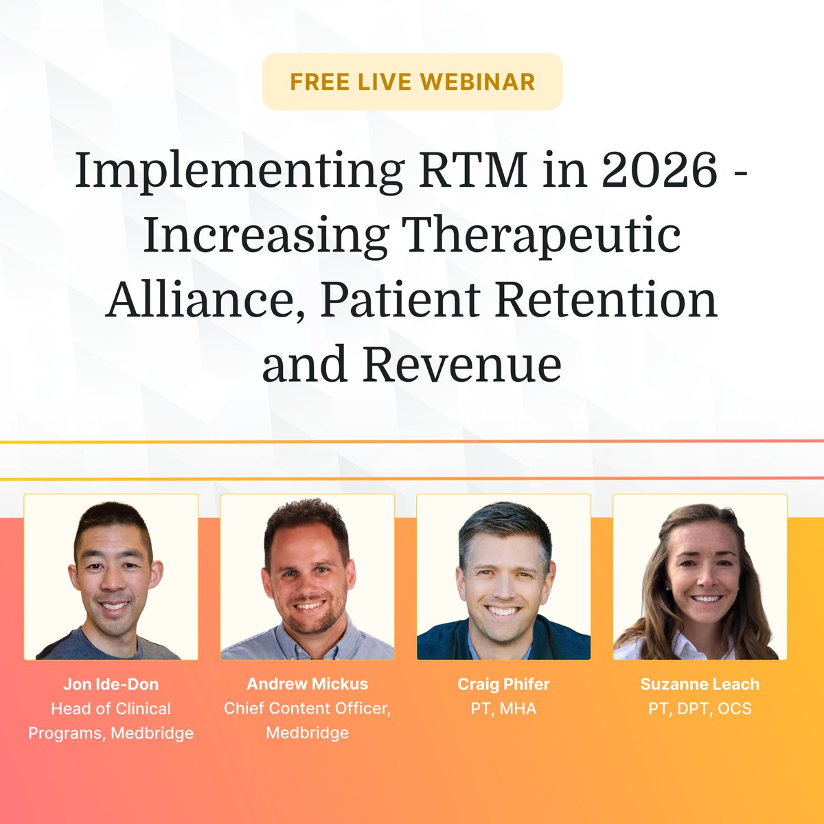 Medbridge tweet media