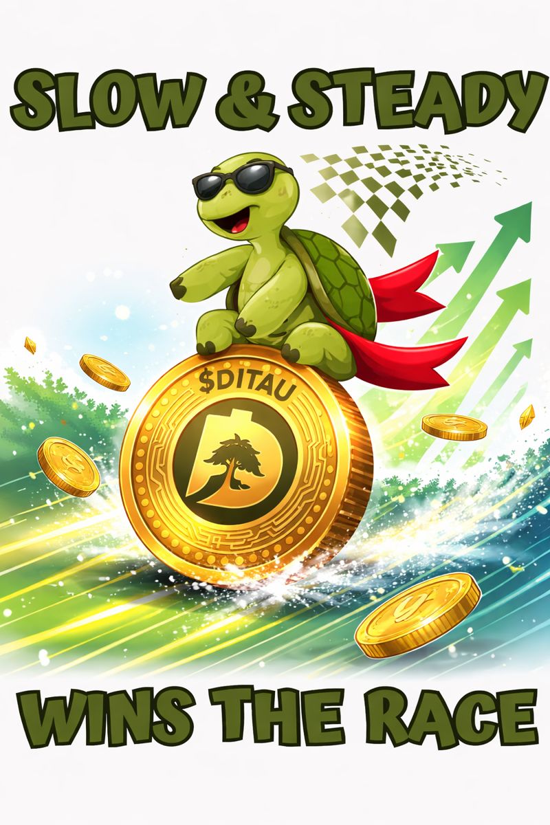 A clean 20% move today; no chaos, no desperation - just steady buying and improving sentiment.

Structure matters. Momentum is building. #DitAu