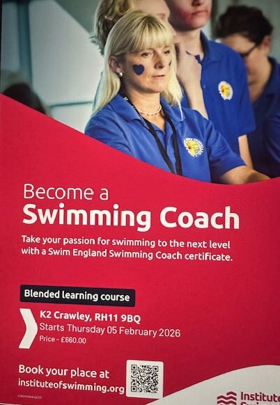 Places still available Ron Philpot Tutor

instituteofswimming.org/course/1310zcc…