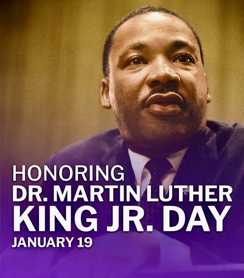 Today we honor the life and legacy of Dr. Martin Luther King Jr. His message of justice, equality, and service reminds us that progress comes when we choose compassion over division and action over silence.