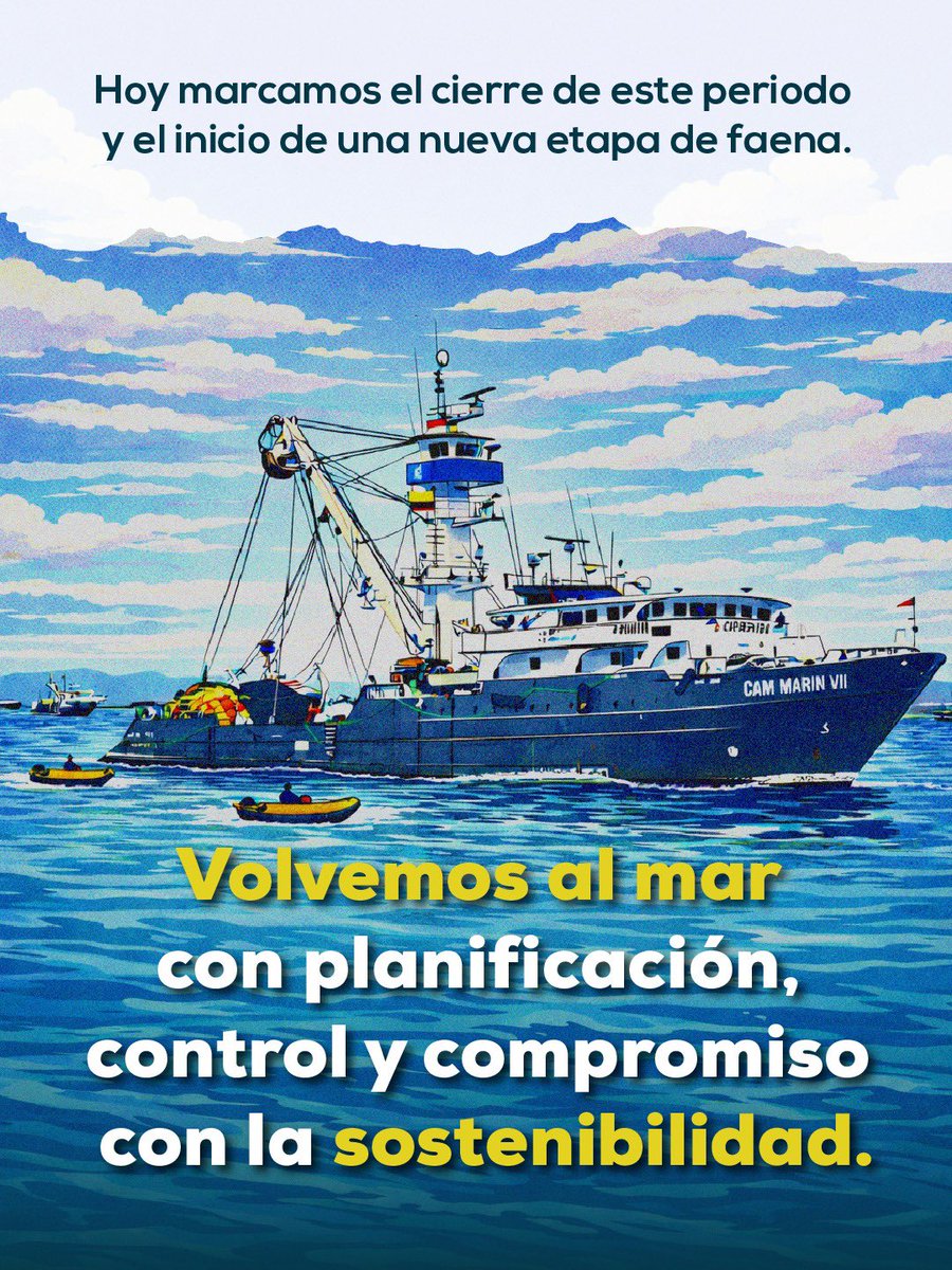 La pausa sirvió… y mucho ⚓🔧
Mientras el mar descansaba, los barcos se pusieron a punto: mantenimiento, revisiones y todo listo para volver a navegar.

Hoy termina la veda y regresamos al mar con planificación, control y el mismo compromiso de siempre con la sostenibilidad 🌊💙