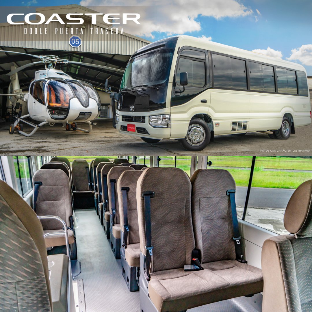 こたつみかん✩✩✩ La COASTER que buscás te espera en nuestras sucursales Toyota.