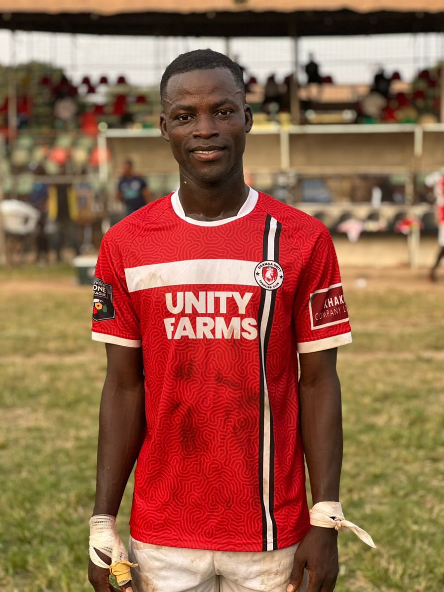 Dormaa_UnitySC's tweet image. A strong display earns Evans Amponsah the Man of the Match award. Effort, focus, and impact when it mattered.