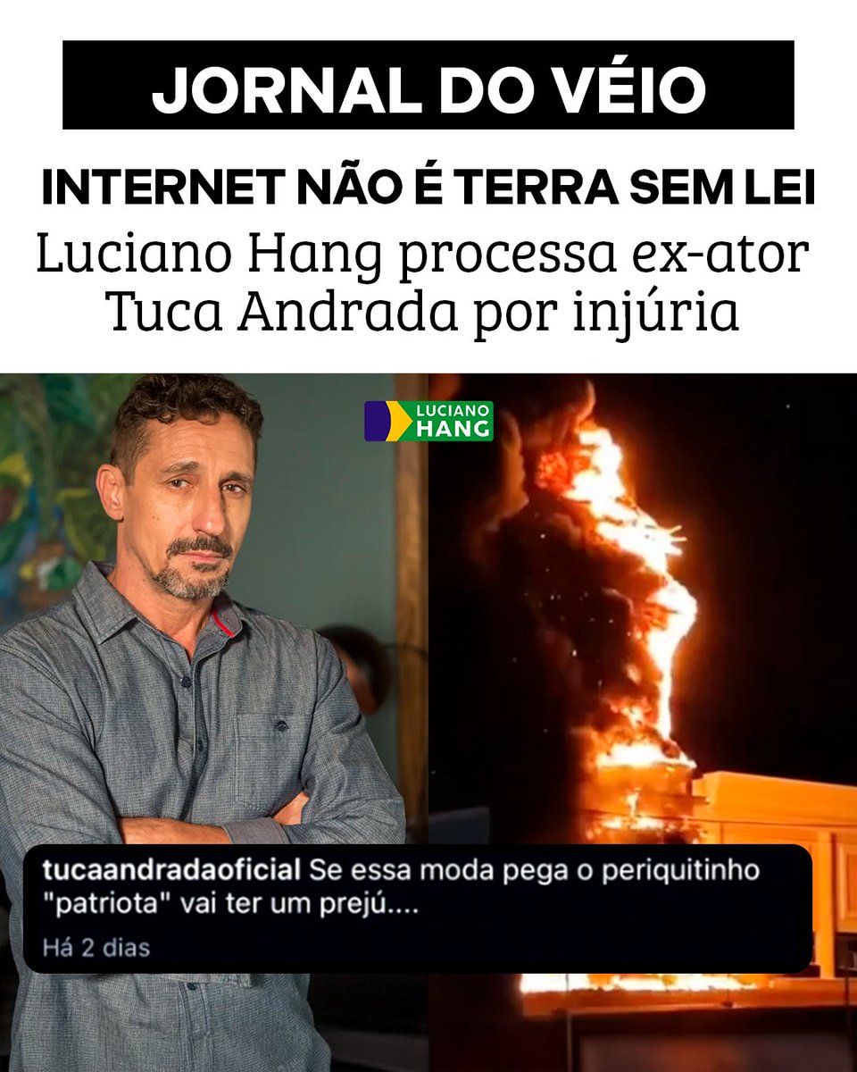LucianoHangBr's tweet image. Processei o ex-ator por essas acusações e espero que a justiça seja feita! Não podemos normalizar o errado. A internet não é terra sem lei e essa militância é cega. Se nada for feito, se essas atitudes não forem coibidas, mais casos se repetirão: mais estátuas queimadas, mais…
