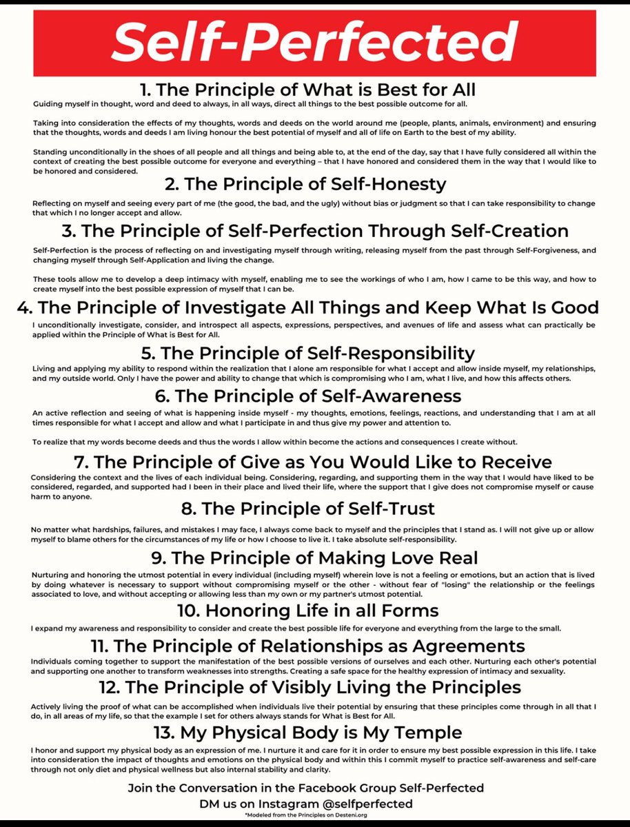 Self-Perfected tweet media