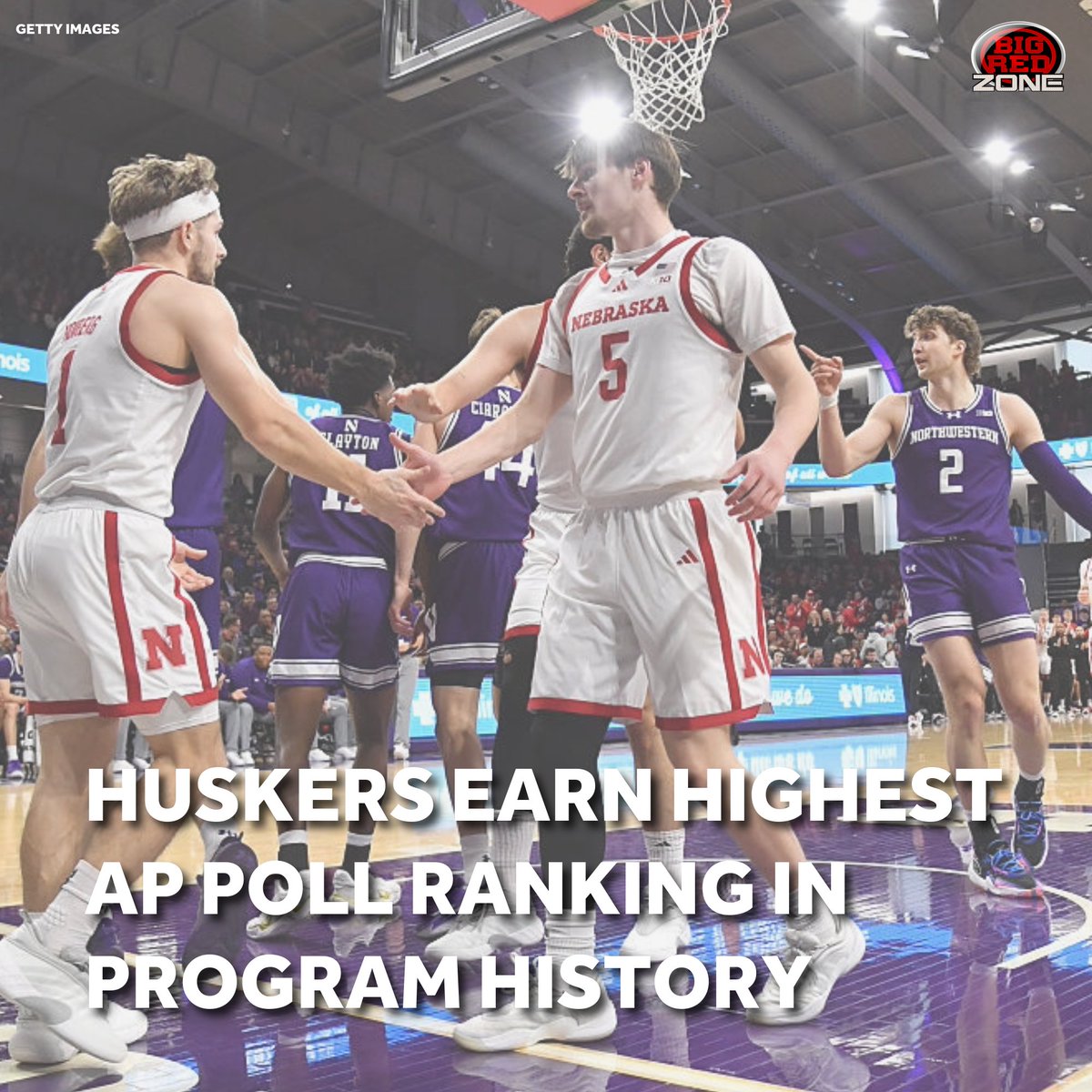 KETV's tweet image. The #Huskers continue to reach new highs this season: ketv.com/article/nebras…