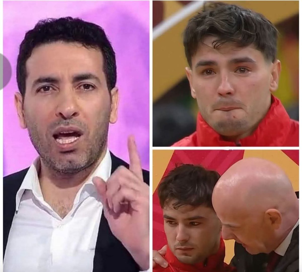 🔴🔴|| محمد أبو تريكة متحدثا عن مباراة النهائي بين #المغرب 🇲🇦 و #السنغال 🇸🇳 🗣️🎙️

"سأقول الحقيقة دون مجاملة…
ما قام به منتخب السنغال خرج تمامًا عن إطار كرة القدم.... الانسحاب ثم العودة وتشتيت تركيز الخصم، تصرفات لا تمتّ للروح الرياضية بصلة.... ورغم أن الانسحاب كان في صالح