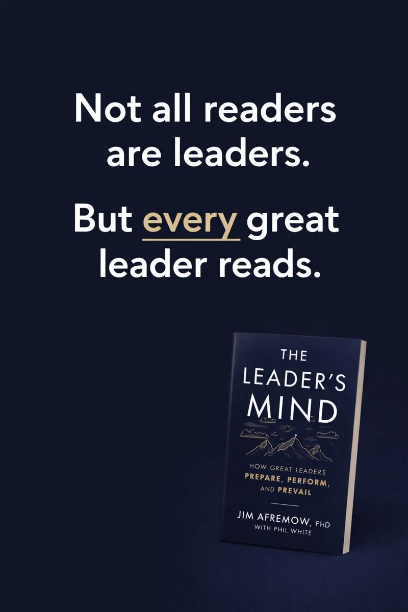 goldmedalmind's tweet image. Leadership is a mental game. What you feed your mind shows up in how you prepare, perform, and prevail.

#TheLeadersMind 🏆 #Read #Lead