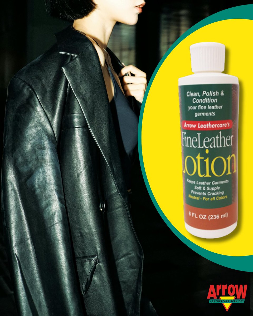 Arrow's Leather Lotion is specifically formulated for home care use on many of your fine leather garments.💫

arrowcare.com/product-page/f… #ArrowLeatherProducts