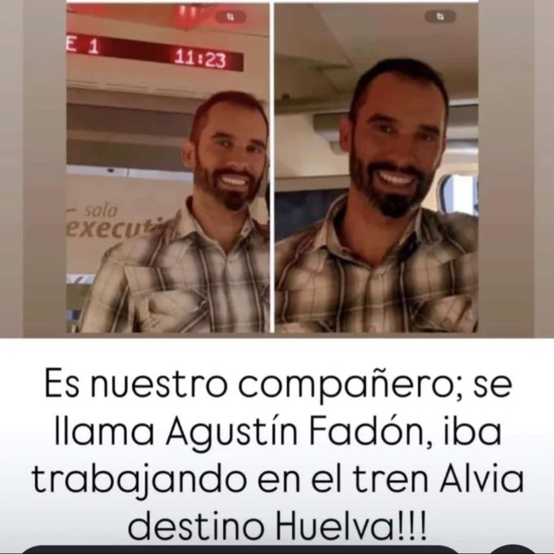 <a href="/ladycrocs/">LadyCrocs</a> Es uno de los dos compañeros tripulantes del Alvia. No sabemos nada de él desde momentos antes del accidente. ¿Nos puedes ayudar? Nadie habla de él. Gracias