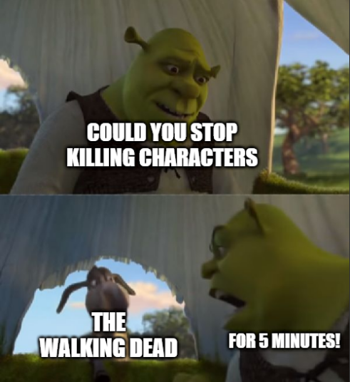 So Netflix got all of TWD dead and I thought I'd catch up on the show from the Negan arc and....well...
