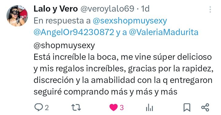 Lenceria MUY-SEXY tweet media