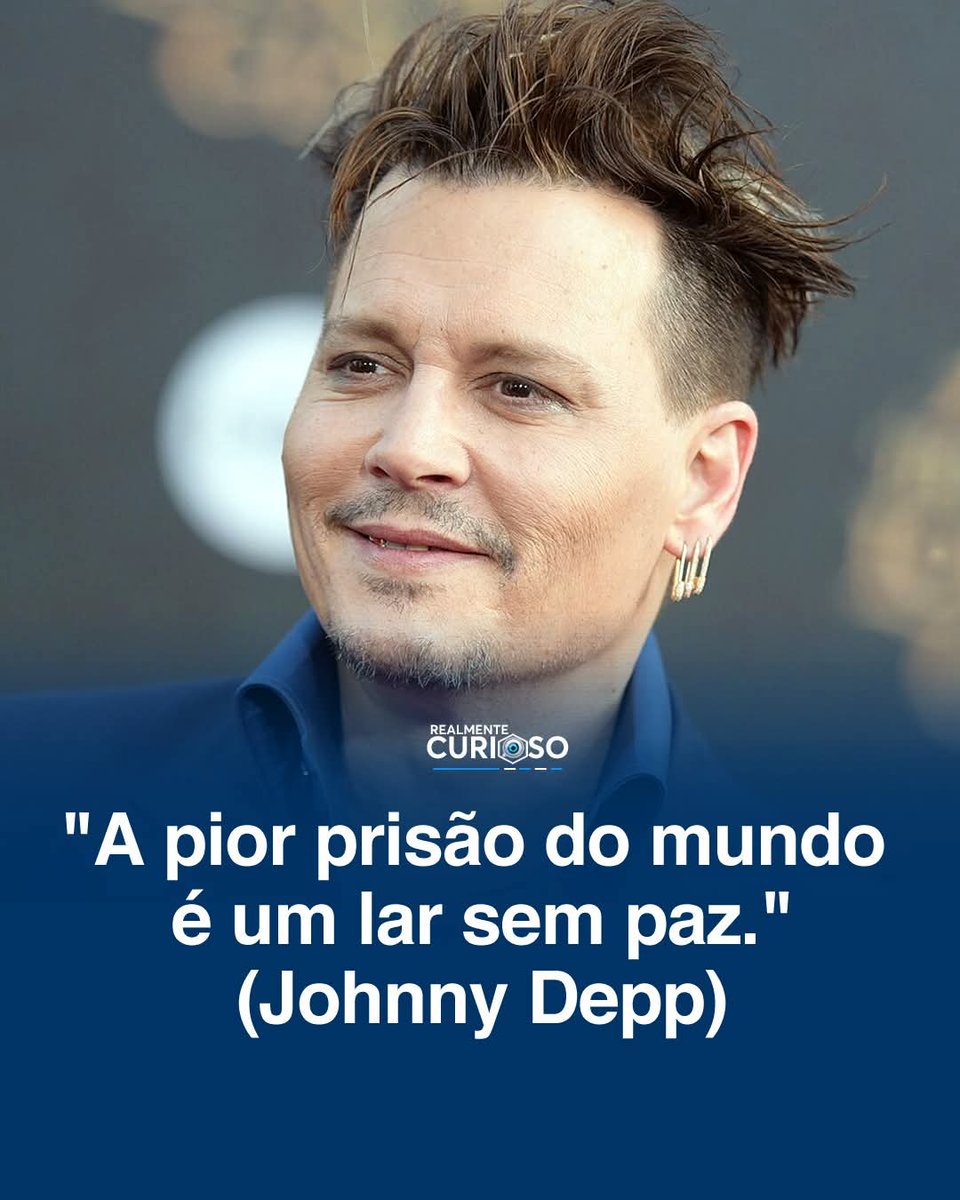 A frase de Johnny Depp, "a pior prisão do mundo é um lar sem paz", reflete uma verdade profunda sobre a nossa saúde emocional. 

Muitas vezes, buscamos segurança entre quatro paredes, mas quando o convívio é marcado por conflitos constantes, o refúgio se transforma em um