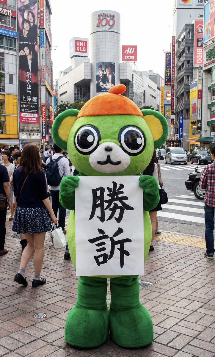 持ち主を探しています。品川区大崎駅ご当地キャラクター　大崎一番太郎 大崎駅西口商店会のマスコットキャラクター #大崎一番太郎 ちゃん