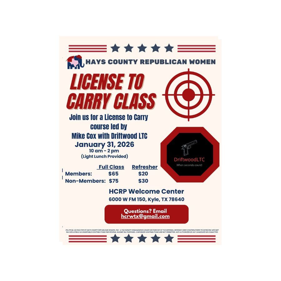 HaysCountyGOP (Official Account) (@haysrepublican) on Twitter photo 