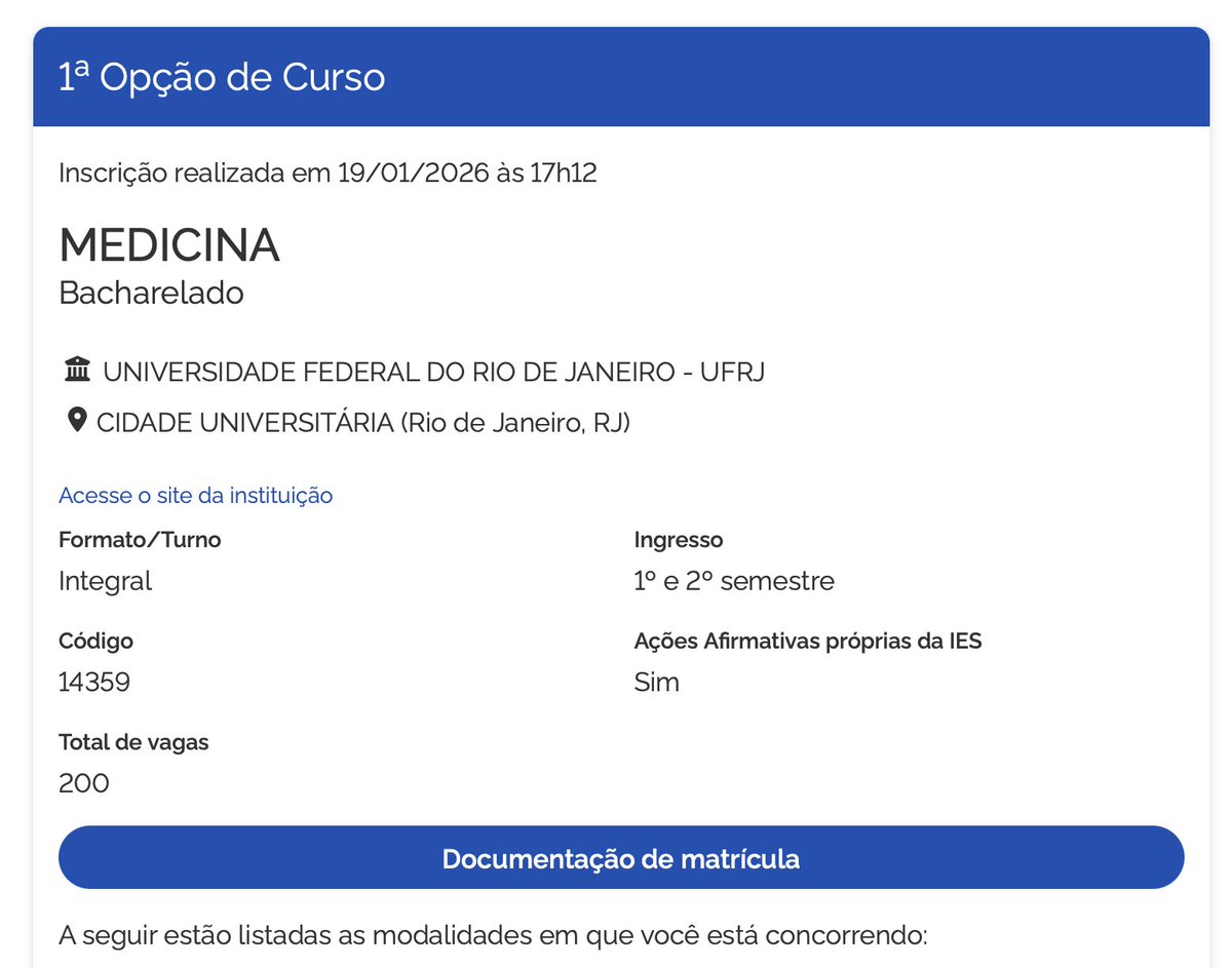 PedroAssaad's tweet image. BIZARRO E CRUEL. As notas de corte do SISU vão explodir. 

Fui aplicar minha nota pra Medicina UFRJ no SISU, só pra testar.

Sou OBRIGADO a utilizar a maior nota de todas, que foi em 2023 (836,75). Eu já sabia disso, mas agora estou vendo o impacto brutal que vai gerar. 

Pode…