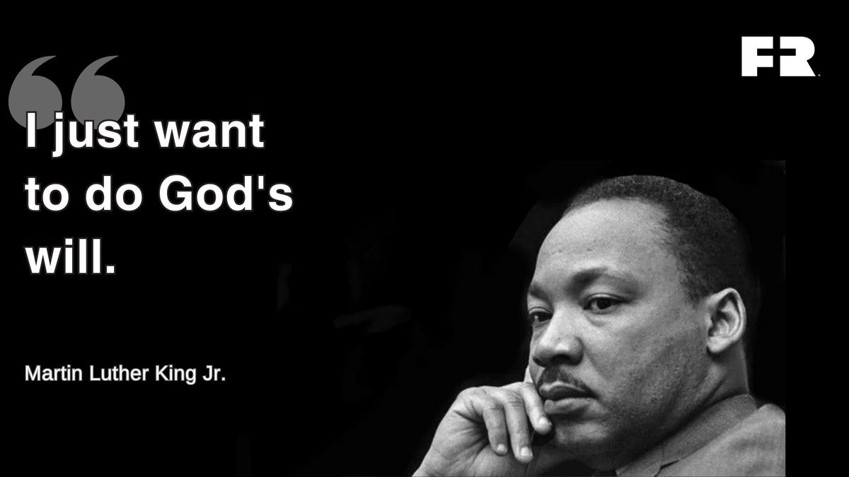 FamilyRadioOrg's tweet image. The day before his assassination, Martin Luther King Jr. said, “I just want to do God's will.” His time was short, but he was determined to minister the Gospel to every man. At Family Radio, we proclaim this hope,“Christ in you, the hope of glory.” (Colossians 1:27). #MLK…