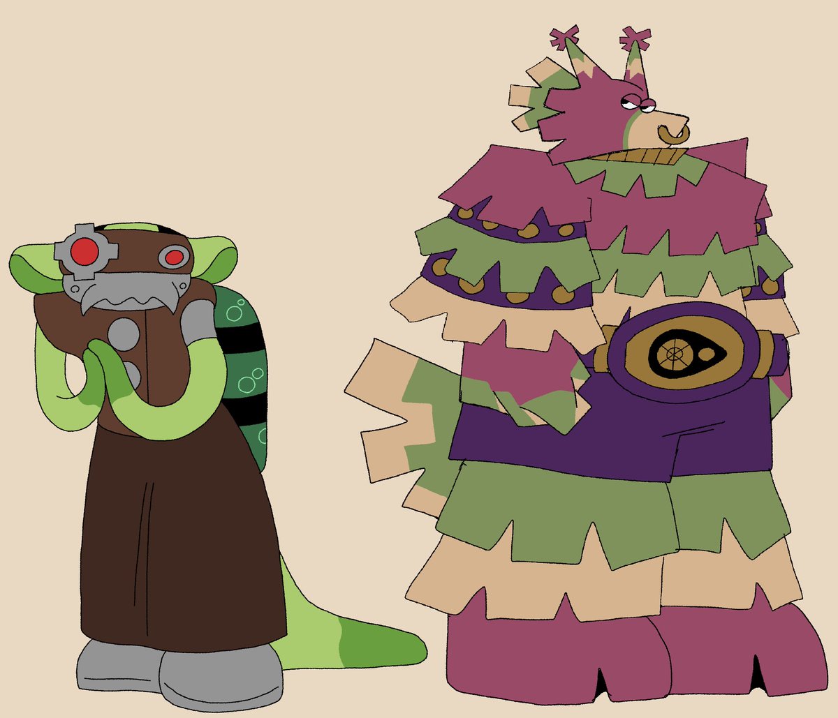 Trying to figure out how to draw these characters… #Meleeniacs