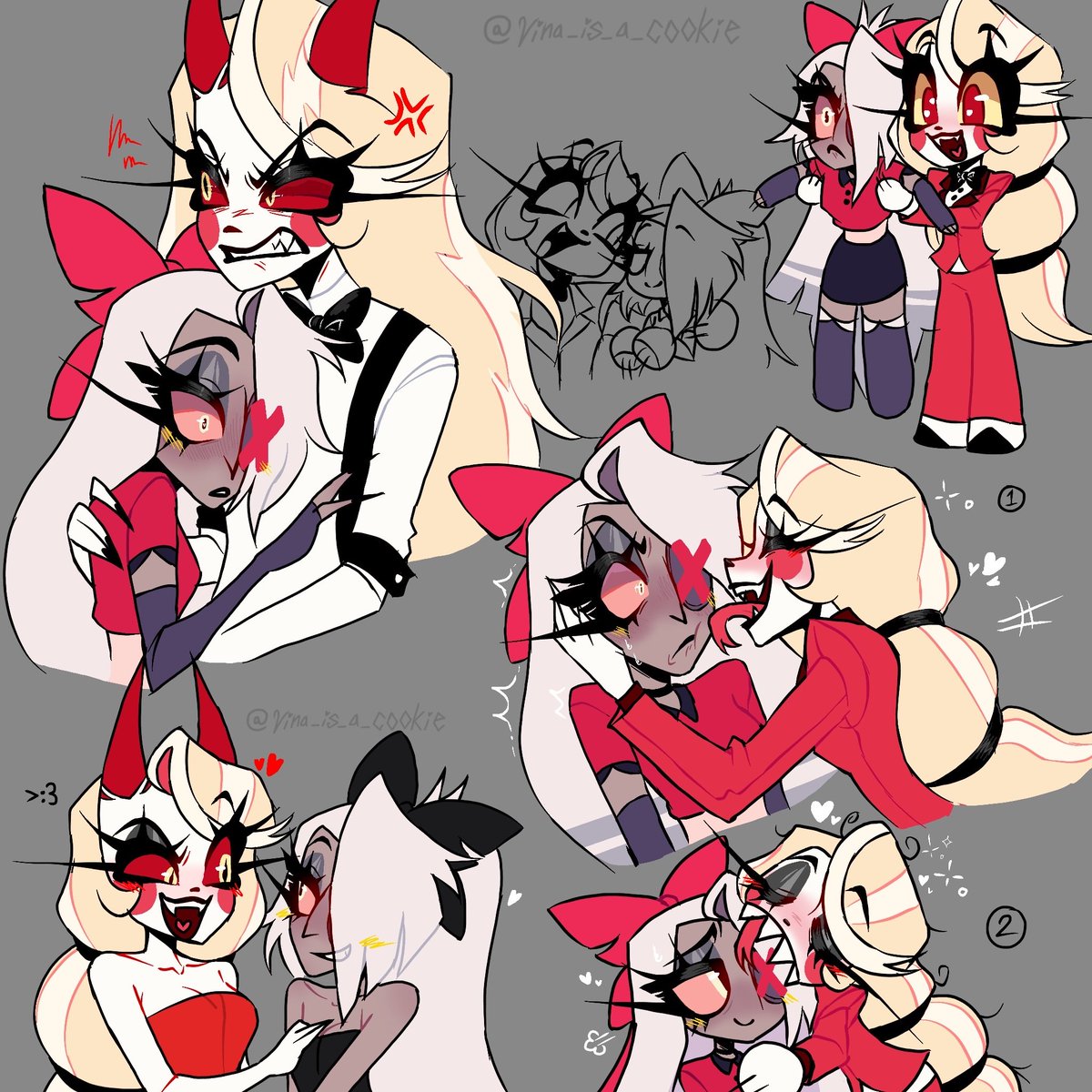 Serenityanimat1's tweet image. Chaggie 🎀🌈
#HazbinHotel #CharlieMorningstar #chaggi #chaggie