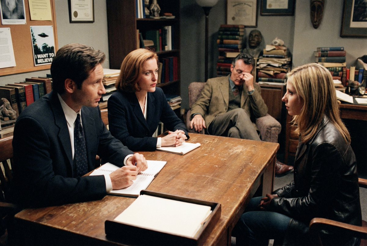 Crossover interview scene