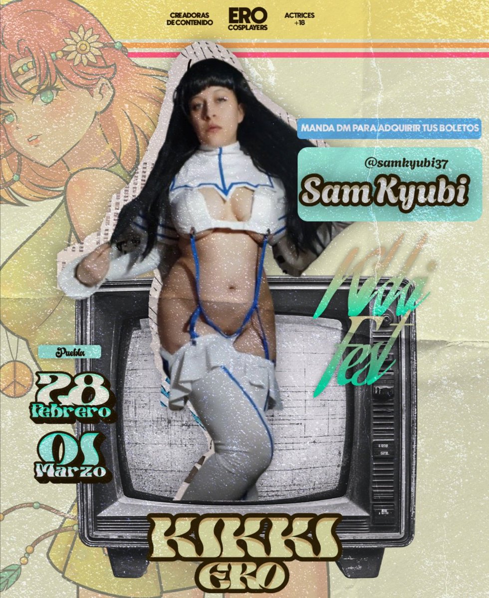 Ven a gozar está edición junto a Sam kyubi 💋
📍 Puebla 
🗓️28 de febrero y 1 de marzo 
@samkyubi 

wa.me/525614235515
