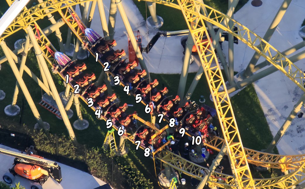 <a href="/bioreconstruct/">bioreconstruct</a> I think it's being dismantled. Train on the left is missing the back row. Also missing the Flux Capacitor.

The hoist on the left train looks like it's going to lift sections 7 &amp; 8.