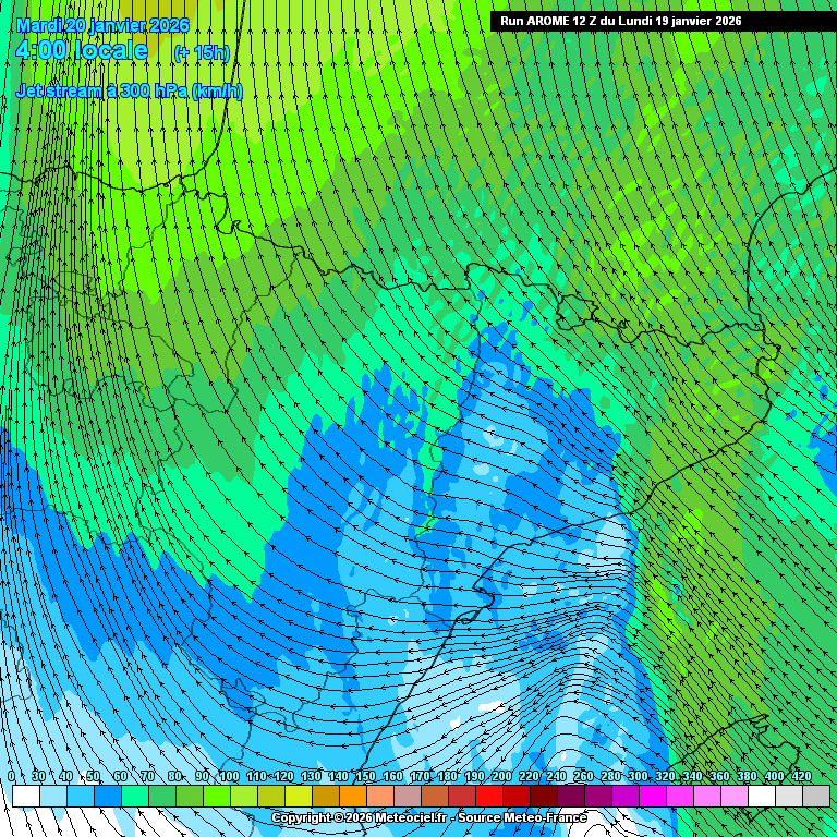 Atenció aquesta matinada sobretot Costa Brava acumulats que poden superar els 100 litres en diferents indrets, convergència de vents en superfície encabronats que faran que la palanca ascendent vagi amb metxa curta, i en altura vent de llevant marcat, els ingredients i són, per