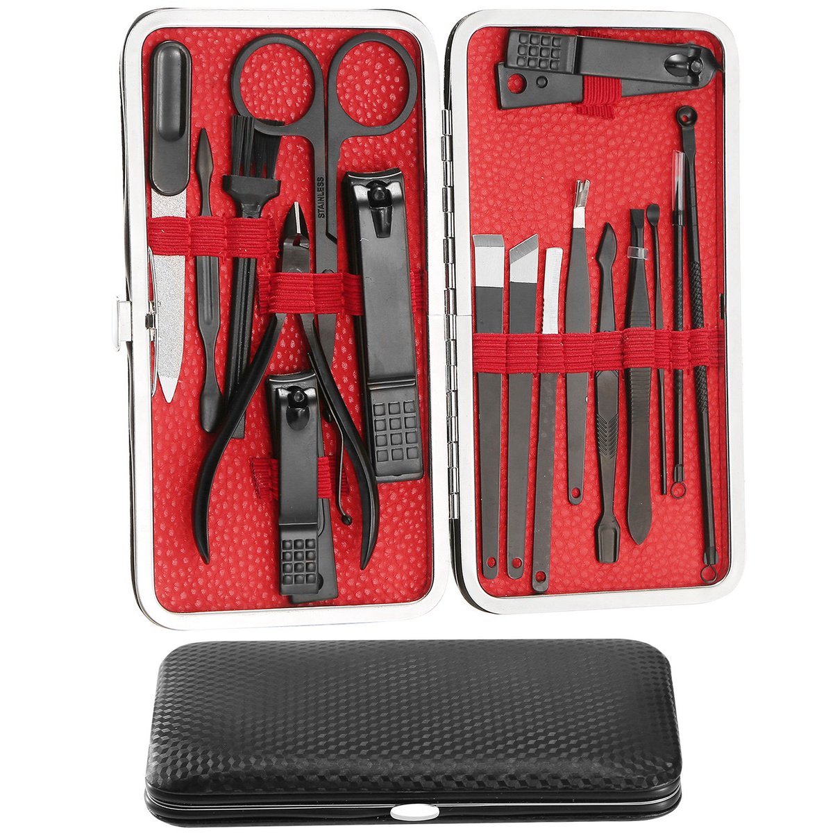 purerejuvenate's tweet image. ✨ Groom anywhere with our 17-Piece Manicure &amp;amp; Pedicure Set 💅🦶
Stainless steel tools for hand, foot &amp;amp; facial care, all in a sleek PU leather travel case ✈️ Durable, organized &amp;amp; easy to clean!
🛒 purerejuvenate.com/products/view/…

#SelfCare #GroomingKit #NailCare #PureRejuvenate