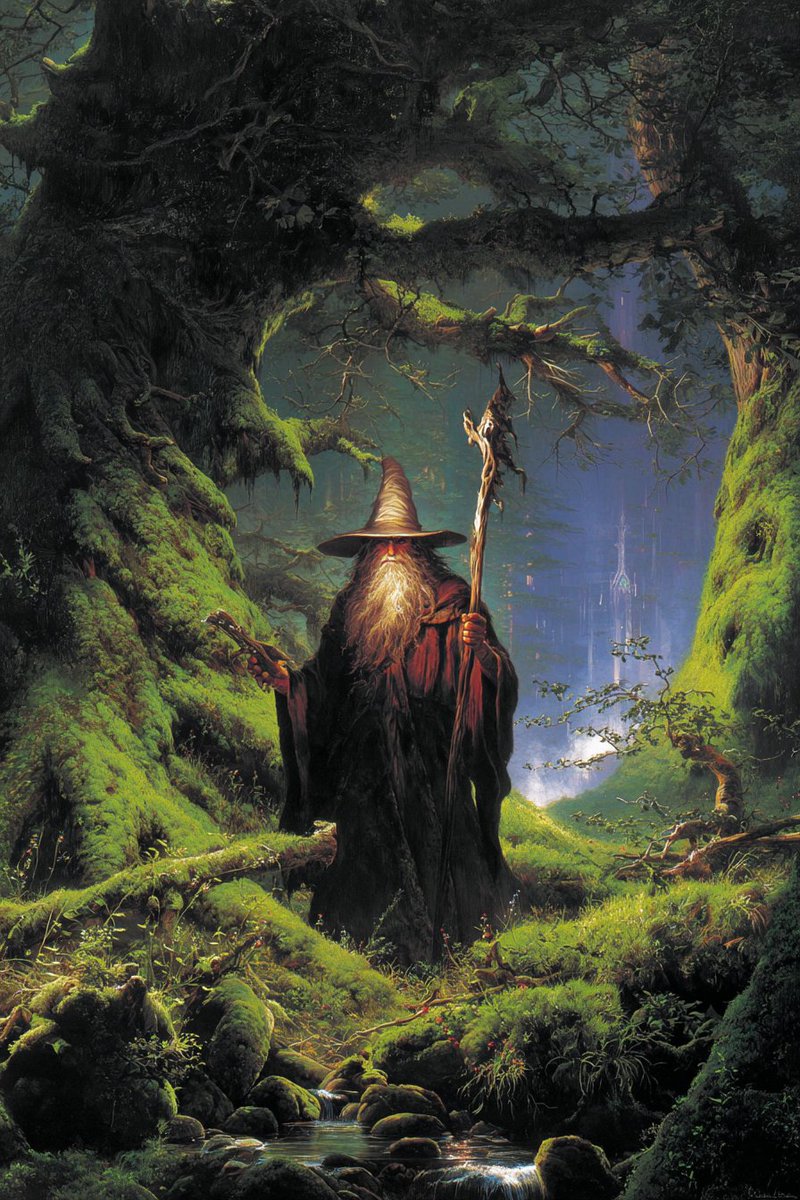 mellon_heads's tweet image. The Grey Wanderer 

Art by @de5imulate