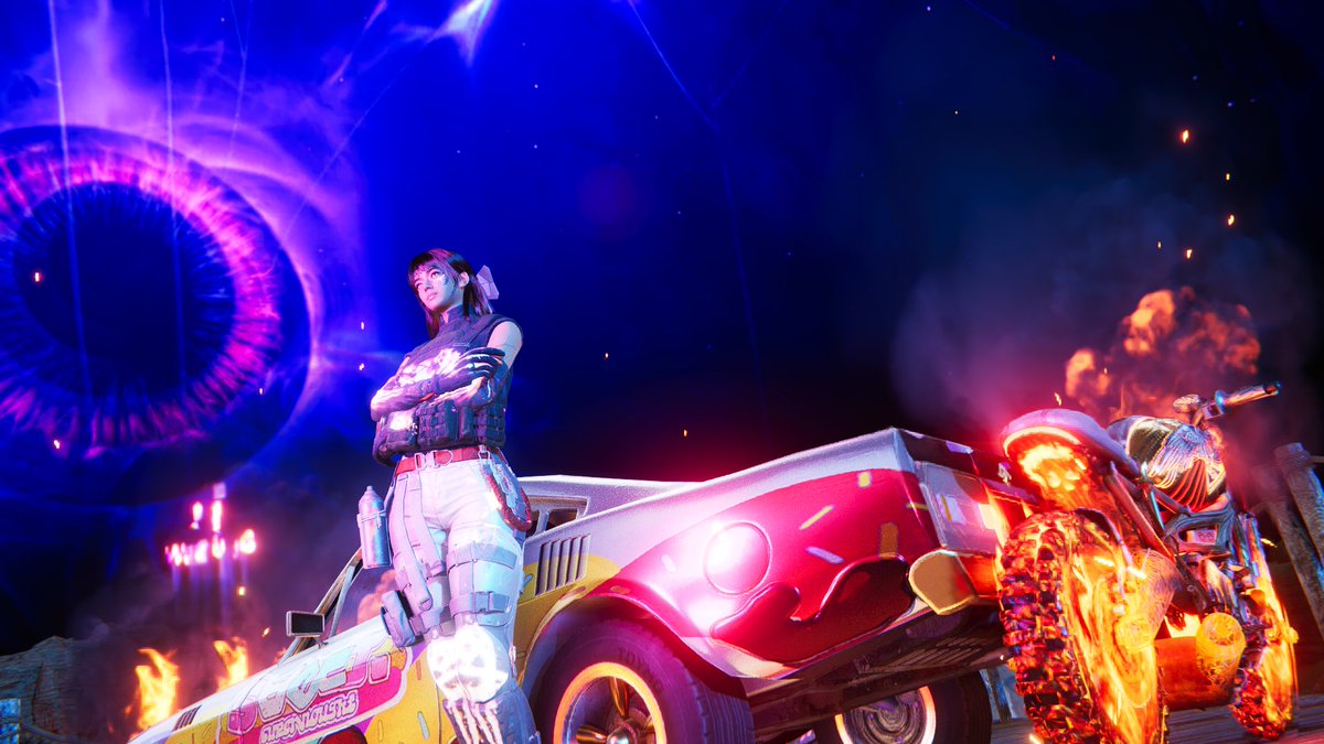 The sky..a perfect empty canvas 💙🌃💫

#oncehuman
#oncehumanopenworld
#openworld 
#dream 
<a href="/OnceHuman_/">Once Human</a>