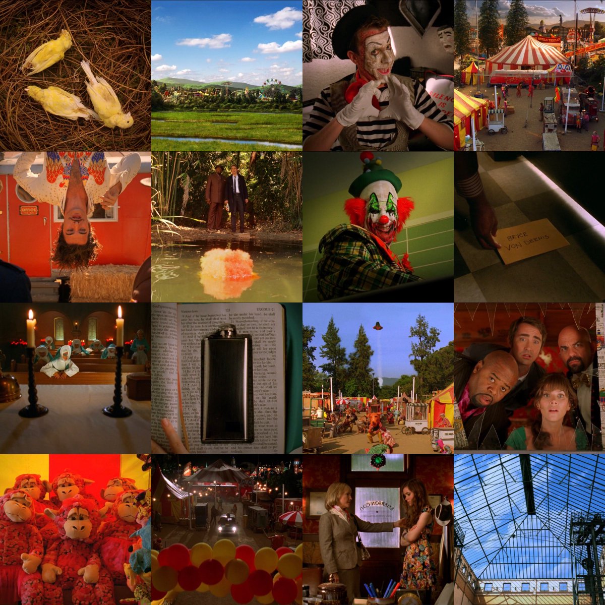 #TheFactsWereThese
SE02 - EP02: “Circus, Circus”
Airdate: October 8th 2008
Written by <a href="/rockoocko/">Rockoocko</a>
Directed by <a href="/LDTrilling/">Lawrence Trilling</a>
#PushingDaisies
❤️🥧🌼🍏👆🏻😵⏲⚰️🐝