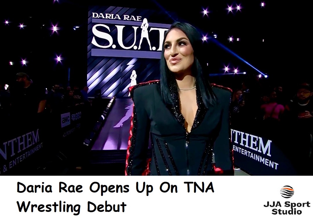 jjasportstudio's tweet image. #TNA #TNAEWrestling #DariaRae
A former WWE star has opened up on their debut for TNA Wrestling at the AMC premiere and how it came about.
On last week’s AMC debut episode of TNA iMPACT, former WWE star Sonya Deville made her debut under the name Daria Rae, with her serving as the