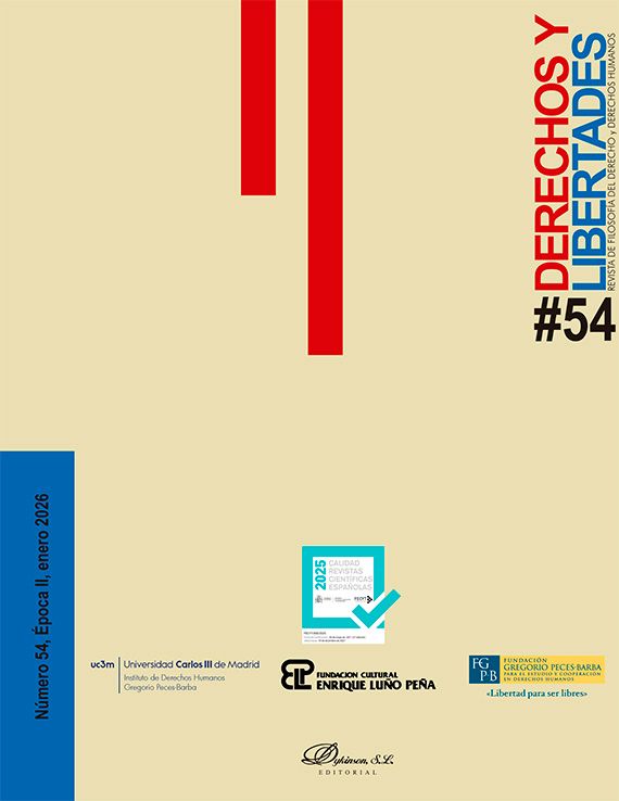 DeryLib's tweet image. 📘 #RevistaDerechosyLibertades Nº 54 (2026) @idhbc_uc3m @uc3m @dykinsonlibros

📣 Hoy en la sección #Artículos ✍🏼 “Los argumentos interpretativos de la intención del legislador” de #FrancescaPoggi y #FrancescaAsta

⬇️ ¡Léelo aquí! ⬇️ #OpenAccess
🔗 doi.org/10.20318/dyl.2…