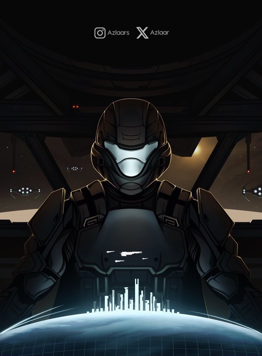 Azlaar's tweet image. “You know the music, time to dance”

Helldivers 2 x Halo ODST